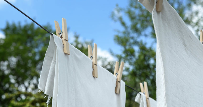 secar la ropa afuera