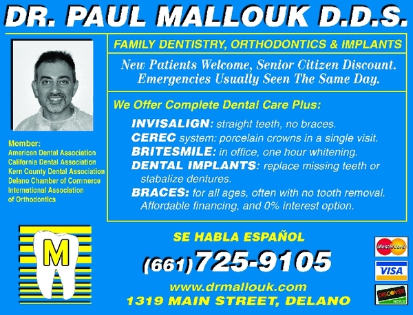 Mejores Dentistas en Delano CA